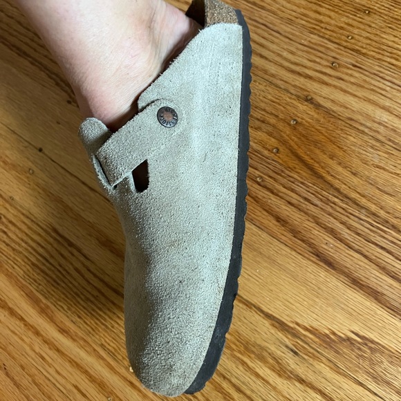 Birkenstock Boston Clog in Taupe size 40 - Picture 3 of 4